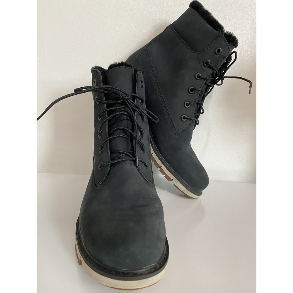 Timberland Women Lucia Way 6-inch Faux Fur Lined Waterproof Nubuck Boot A2DHQ 11